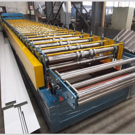 Metal Roofing Galvanized Aluminum Corrugated Steel Sheet Making Machine