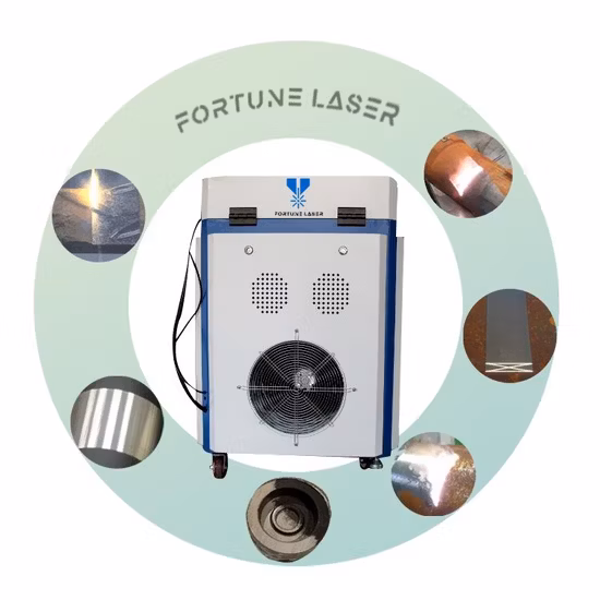 Laser Cleaner 1000W Laser Rust Industrial Cleaning Equipment Plasma Surface Treatment AC Duct Cleaning Machine